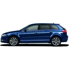 S-Dizayn Audi A3 Krom Cam Çıtası 6 Prç 2004-2012