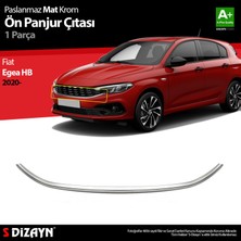 Fiat Egea Hb Krom Ön Panjur Çıtası 2020 Üzeri Mat Krom A+ Kalite