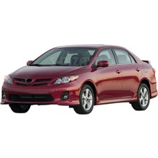 S-Dizayn Toyota Corolla Krom Cam Çıtası 4 Prç. 2007-2013