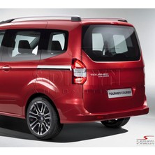 S-Dizayn Ford Courier Krom Sürgülü Kapı Çıta 2 Prç 2014-2022