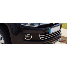 S-Dizayn VW Amarok Krom Ön Tampon Çıta 2 Prç (4X4) 2010-2016