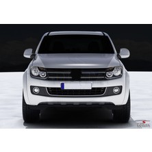 S-Dizayn VW Amarok Krom Ön Tampon Çıta U Parça 2010-2023