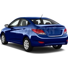 S-Dizayn Hyundai Accent Blue Krom Bagaj Alt Çıta 2011-2017
