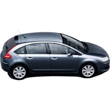 S-Dizayn Citroen C4 HB Krom Cam Çıtası 8 Prç 2005-2010