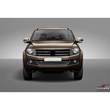 S-Dizayn VW Amarok Krom Ön Tampon Çıta 3 Prç. (4X2) 2010-2023