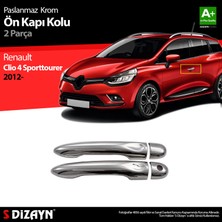 S-Dizayn Renault Clio 4 Sporttourer Krom Kapı Kolu 2 Kapı 2012-2019