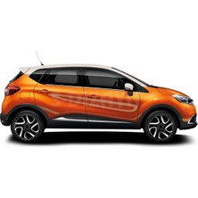 S-Dizayn Renault Captur Krom Cam Çıtası 4 Prç. 2013-2020