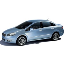 S-Dizayn Fiat Linea Krom Kapı Kolu 4 Kapı 8 Prç 2007-2018 (Çerçeveli)
