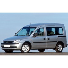 S-Dizayn Opel Combo C Krom Cam Çıtası 2 Prç 2001-2011