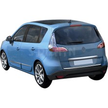 S-Dizayn Renault Scenic 3 Krom Bagaj Alt Çıtası 2010-2013