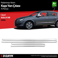 Opel Astra H Hb Krom Kapı Yan Çıtası 2004-2013