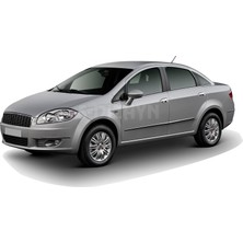 S-Dizayn Fiat Linea Krom Cam Çıtası 8 Prç 2007-2018