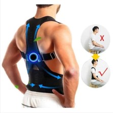 Kamburlukönleyici Unisex Sırt Belağrısı Ortopedik Manyetik Dik Duruş Aparatlı Medikal Korse