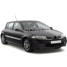 Renault Megane 2 Krom Yan Kapı Çıtası 4 Prç 2006-2010