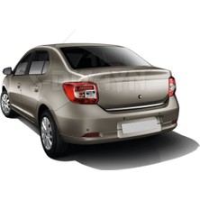 S-Dizayn Renault Symbol 3 Krom Bagaj Alt Çıta 2013-2017