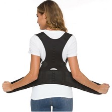 Siyah Kamburlukönleyici Manyetik Medikal Korse Kadın Erkek Manyetik Medikal Korse Dik Duruş Korse