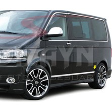 Vw T6 Transporter Krom Yan Kapı Çıtası 5 Prç. (K.şasi) 2015-2019