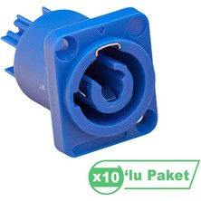 Losen LD4035 Powercon Soket Konnektör ( 10 Lu Paket )