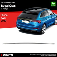 Skoda Scala Krom Bagaj Çıtası 2019-2023