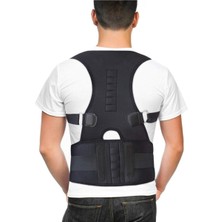 Medikal Kamburlukönleyici Omuz Kifozskolyoz Unisex Manyetik Korse Bel ve Sırt Destek
