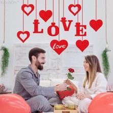 Sevgililer Günü Süsleme Seti 11'li Paket – Romantik ve Şık Sevgililer Günü Süsleri