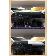 Fiat Uno Için Uygun Torpido Koruma Halısı Siyah Kenar Renk Siyah
