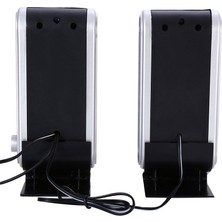 Yeni Estevia Xdn HY-218 1+1 USB Ince Tasarim Si̇yah Hoparlör - Speaker Company