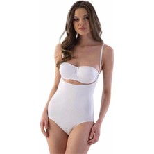 Emay Dikişsiz Göğsü Açık Slip Boy Korse 2073