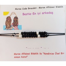 Crystal Atelier Bestie Miyuki Mors Bileklik Bff Bileklik Sevgili/çift/arkadaş Bilekliği Best Friend Bileklikleri