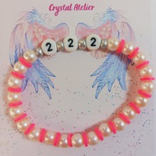 Crystal Atelier 222 Melek Sayılı İnci Bileklik
