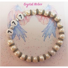 Crystal Atelier 777 Melek Sayılı İnci Bileklik