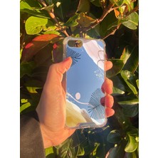 Just Cheap Store Apple iPhone Se Uyumlu Aynalı Karışık Desenli Darbe Kamera Korumalı Silikon Telefon Kılıfı