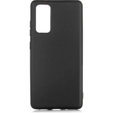 Piyasa Sepeti Samsung Galaxy S20 Ultra Premium Silikon Kılıf Siyah