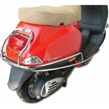 Parimor Cuppini Vespa ET4/ET2/LX/LXV Arka Yan Koruma Demiri *Krom* / CUPPINI