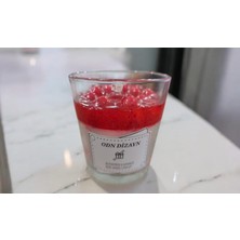 Çilek Konsept Mum (Soya Wax)