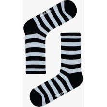 Carnaval Socks Siyah Beyaz Çemberler Desenli Tenis Çorap