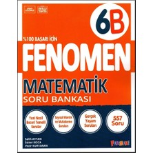 Fenomen Yayıncılık Fenomen 6. Sınıf Matematik Soru Bankası (B)