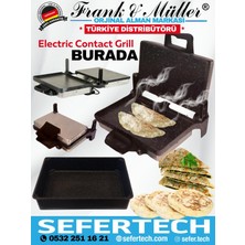 Frank & Müller Germany | Silex Versiyon Tepsili Electro Contact Grill | Pizza, Lahmacun ve Grill Makinesi