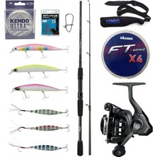 Yek Outdoor Yekoutdoor Okuma Spin Olta Seti Okuma Wave Power 2,74 cm 7-30 gr 2 Parça Spin Kamışı&okuma Acuador ACU-3000A 3+1bb Olta Makinesi