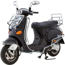 Parimor Cuppini Vespa ET2-ET4 Ön Taşıma Demiri (Katlanır) *Krom* / CUPPINI