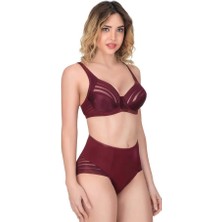 Beruflic Bordo Emay 177 C Toparlayıcı Sütyen Takım