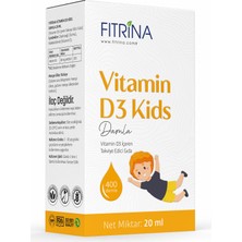 Fıtrina Vitamin D3 Kids Damla 20 ml
