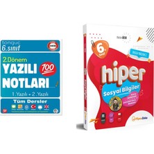 Tonguç Akademi 6. Sınıf Yazılı Notları 2. Dönem 1 ve 2. Yazılı ve Hiper Zeka 2026 6. Sınıf Hiper Sosyal Bilgiler Konu Anlatımlı Soru Bankası