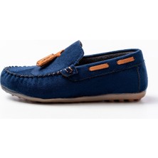 Çocuk Yumuşak Kaydırmaz Anatomik  Taban Loafer