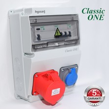 Hgsşarj Classic One, Trifaze Elektrikli Araç Kombinasyon Kutusu 5X32A + 1X16A - 5 Yıl Garanti