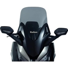 Rellax Honda Motosiklet F0RZ*  250 2021-2025 Uyumlu Ön Tur Camı Füme 58 cm Uyumlu