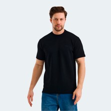 Slazenger BREEZE Erkek  Siyah Tişört