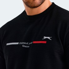 Slazenger BANDIT Erkek Tişört Siyah