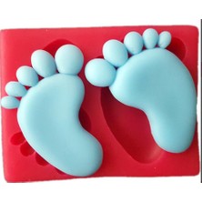 Ipek Hobi Büyük Çift Ayak Silikon Kalıp