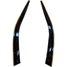 Mitsubishi Canter Gold Kromlu Cam Rüzgarlığı 2-Li